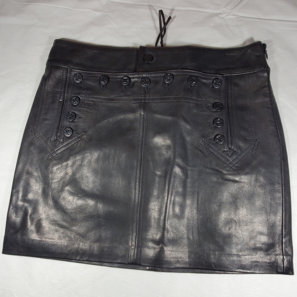 ❤POLO Ralph Lauren soft Leather Sailor buttons ❤ - Picture 4 of 7